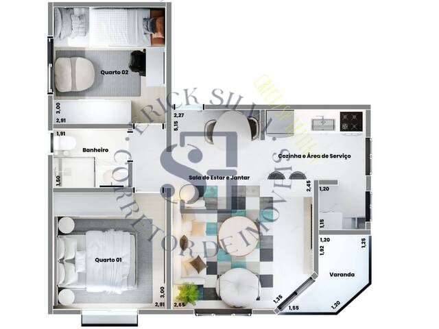 Apartamento para Venda em Osasco - 3
